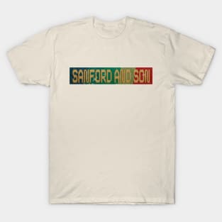 Sanford and Son - RETRO COLOR - VINTAGE T-Shirt